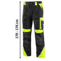 CXS SIRIUS BRIGHTON RÖVIDÍTETT DEREKAS NADRÁG FEKETE/SÁRGA