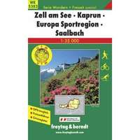 Freytag &amp; Berndt WK 5382 Zell am See-Kaprun-Europa Sportregion turista térkép Freytag 1:35 000