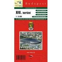 Topopress Budapest XIV. kerület térkép Topopress 1:8 000