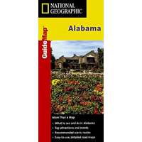 National Geographic Alabama térkép National Geographic