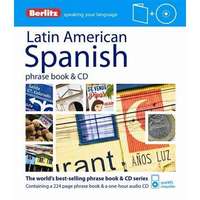 Berlitz Pocket Guides Berlitz latin-amerikai spanyol szótár cd Latin American Spanish Phrase Book & CD