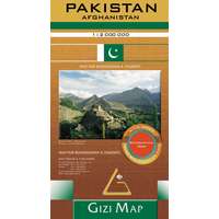 Gizi Map Pakistan, Afghanistan térkép Gizi Map 1:2 000 000