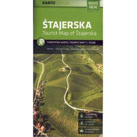 Kartografija Novo Stajerska - Szlovén Stájerország turistatérkép Kartografija Novo 1:75 000