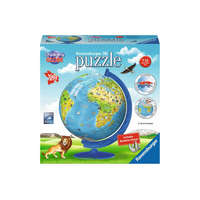 Ravensburger 180 db-os 3D gömb Puzzle Földgömb gyerekeknek (12338)