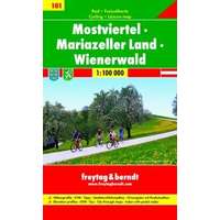 Freytag & Berndt RK 101 Mostviertel kerékpáros térkép Freytag & Berndt 1:100 000