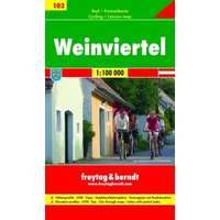 Freytag &amp; Berndt RK 103 Weinvierte kerékpáros térkép Freytag & Berndt 1:100 000