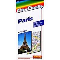 Hallwag Párizs térkép Hallwag 1:17 500