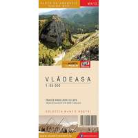 Schubert&Franzke Vlegyásza térkép, Románia 1:65 000, Vlegyásza-hegység turistatérkép Schubert MN13