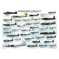 EuroGraphics EuroGraphics - World War II Aircraft - 1000 db-os puzzle Repülőgépek puzzle 2. világháborús légierő 6000-0075