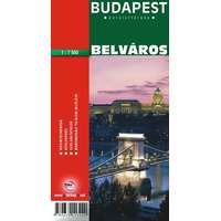 Topopress Budapest I.V.VI.VII. Kerület - Belváros térkép Topopress 1:7 500