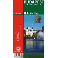 Topopress Budapest XI. kerület térkép Topopress 1:11 000