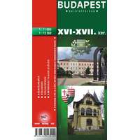 Topopress Budapest XVI-XVII. kerület térkép Topopress 1:11 000