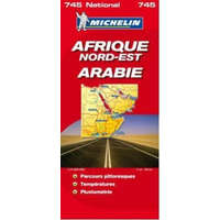 Michelin Észak-Kelet Afrika térkép Michelin 1:4 000 000
