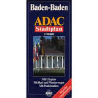 ADAC Baden-Baden térkép ADAC 1:20 000