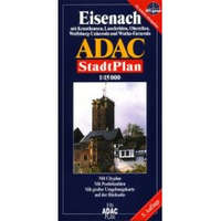 ADAC Eisenach térkép ADAC 1:15 000