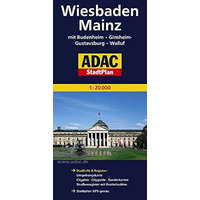 ADAC Wiesbaden térkép ADAC 1:15 000