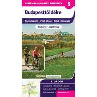Frigória kiadó Budapesttől délre kerékpáros térkép Frigória 1:65 000
