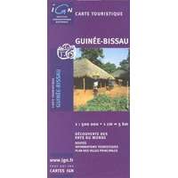 IGN Bissau Guinea térkép IGN