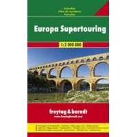 Freytag &amp; Berndt Európa Supertouring atlasz Freytag 1:2 000 000