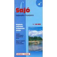 Nyír-Karta Sajó vízitérkép Nyír-Karta 1:50 000