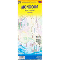 ITMB Mongólia térkép ITM 1:2 500 000