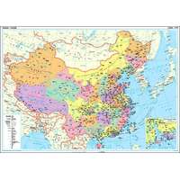 Gizi Map Kína közigazgatasi falitérkép Gizi Map 1: 1 000 000 100x70