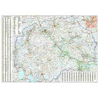 Gizi Map Macedonia falitérkép Gizi Map 1:250 000