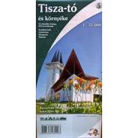 Nyír-Karta Tisza-tó térkép Nyír-Karta 1:35 000