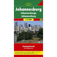 Freytag &amp; Berndt Johannesburg térkép Freytag & Berndt 1:15 000