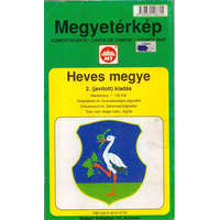 Magyar Térképház Kft. Heves megye térkép Térképház 2002 1:150 000