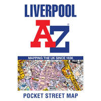 AZ kiadó Liverpool térkép Liverpool város térkép AZ kiadó