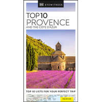 Eyewitness Travel Guide Provence útikönyv, Provence and the Cote d&#039;Azur útikönyv Top 10 DK Eyewitness Guide, angol 2022