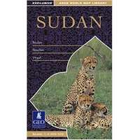 Geo Projekt Sudan térkép, Szudán térkép Geo Projekt 1:4 000 000
