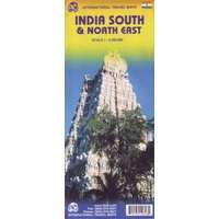ITMB Dél és Észak-Kelet India térkép ITM 1:2 300 000