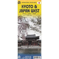 ITMB Kyoto térkép Japán térkép Western Japan térkép ITM 1:12 500, 1:670 000