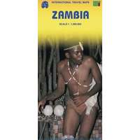ITMB Zambia térkép ITM 1:1 500 000