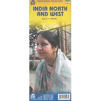 ITMB India észak és nyugat térkép ITM 1:1 900 000