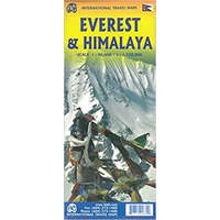 ITMB Everest túra térkép, Himalaya térkép ITMB 1:90e, 1:1330e