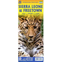 ITMB Sierra Leone térkép ITM, Sierra Leone & Freetown autós térkép 1:500e 2025.