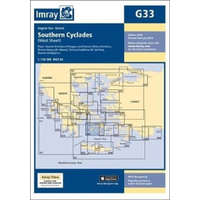 Imray,Laurie,Norie &amp; Wilson Ltd Imray Chart G33 : Southern Cyclades (West Sheet) : 2018