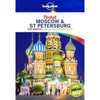 Lonely Planet Moscow & St Petersburg Lonely Planet Pocket Moszkva útikönyv, Szentpétervár útikönyv 2018