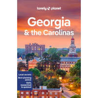 Lonely Planet Georgia & the Carolinas Lonely Planet, Georgia útikönyv, Carolina útikönyv USA 2019