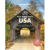 Lonely Planet Lonely Planet Best Road Trips USA útikönyv angol 2023