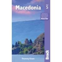 Bradt Guides Makedónia Macedonia útikönyv Bradt - angol