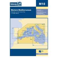 Imray,Laurie,Norie &amp; Wilson Ltd Imray Chart M10 : Western Mediterranean - Gibraltar to the Ionian Sea