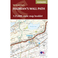 Cicerone Press Hadrian&#039;s Wall Path Map Booklet Cicerone túrakalauz, útikönyv - angol