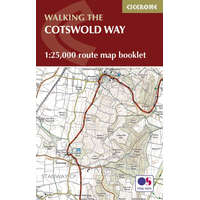 Cicerone Press The Cotswold Way Map Booklet Cicerone túrakalauz, útikönyv - angol