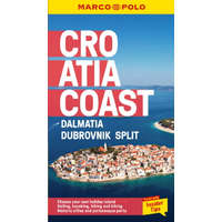 Mairdumont Horvátország tengerpart útikönyv Croatia Coast Marco Polo Pocket Travel Guide - with pull out map : Dalmatia, Dubrovnik and Split - angol