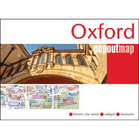 AZ Oxford térkép Oxford város térkép Popout kosártérkép