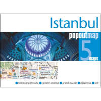 Heartwood Publishing Isztambul térkép Popout Isztambul várostérkép
